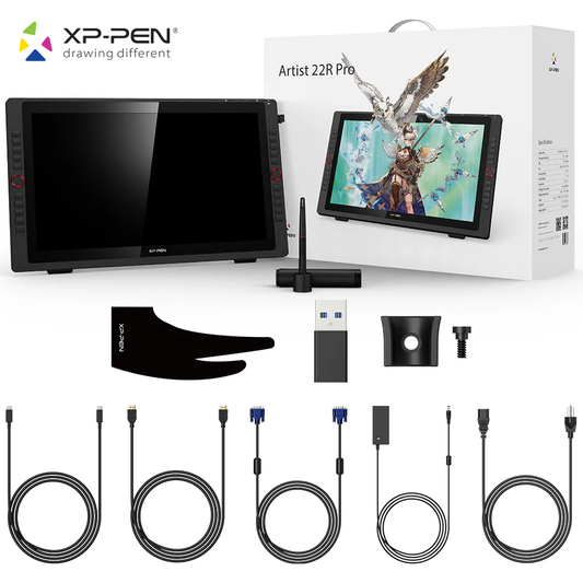 XP-PEN ARTIST 22R PRO PANTALLA GRÁFICA DE 21.5" FHD IPS